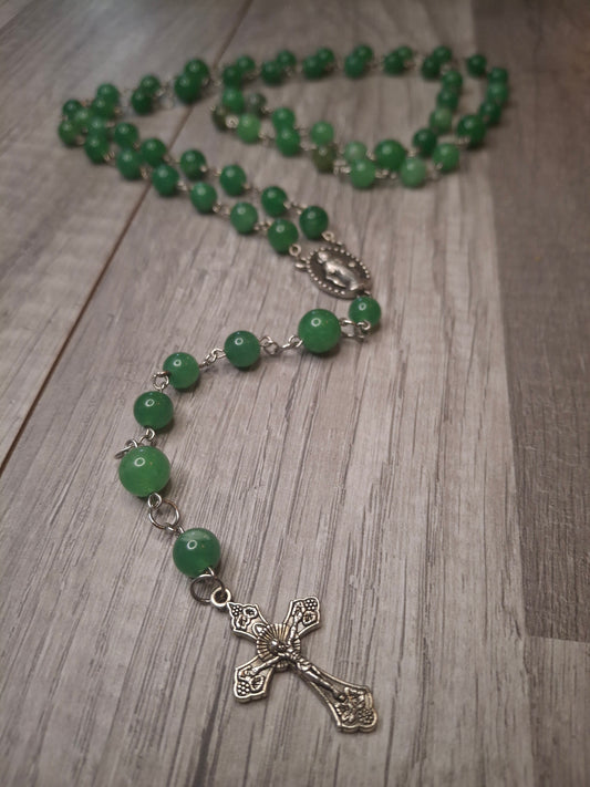 Green Aventurine Rosary