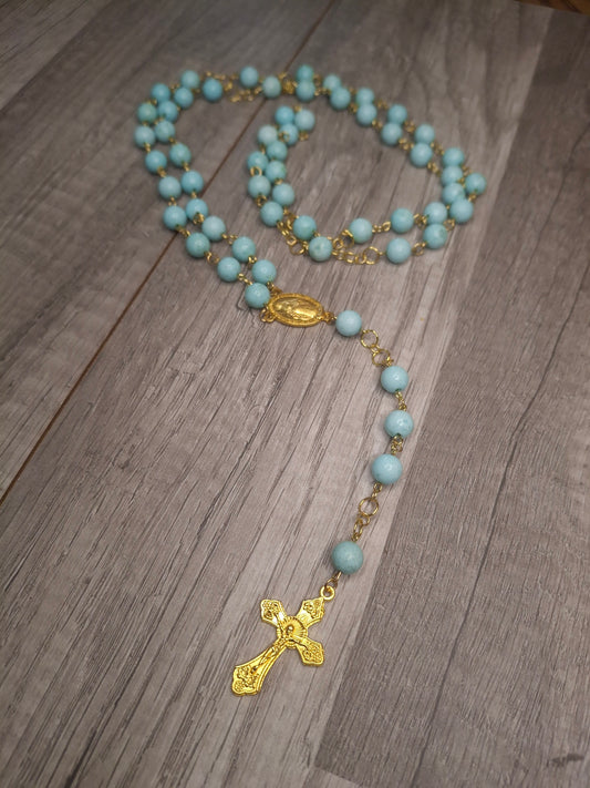Amazonite Rosary