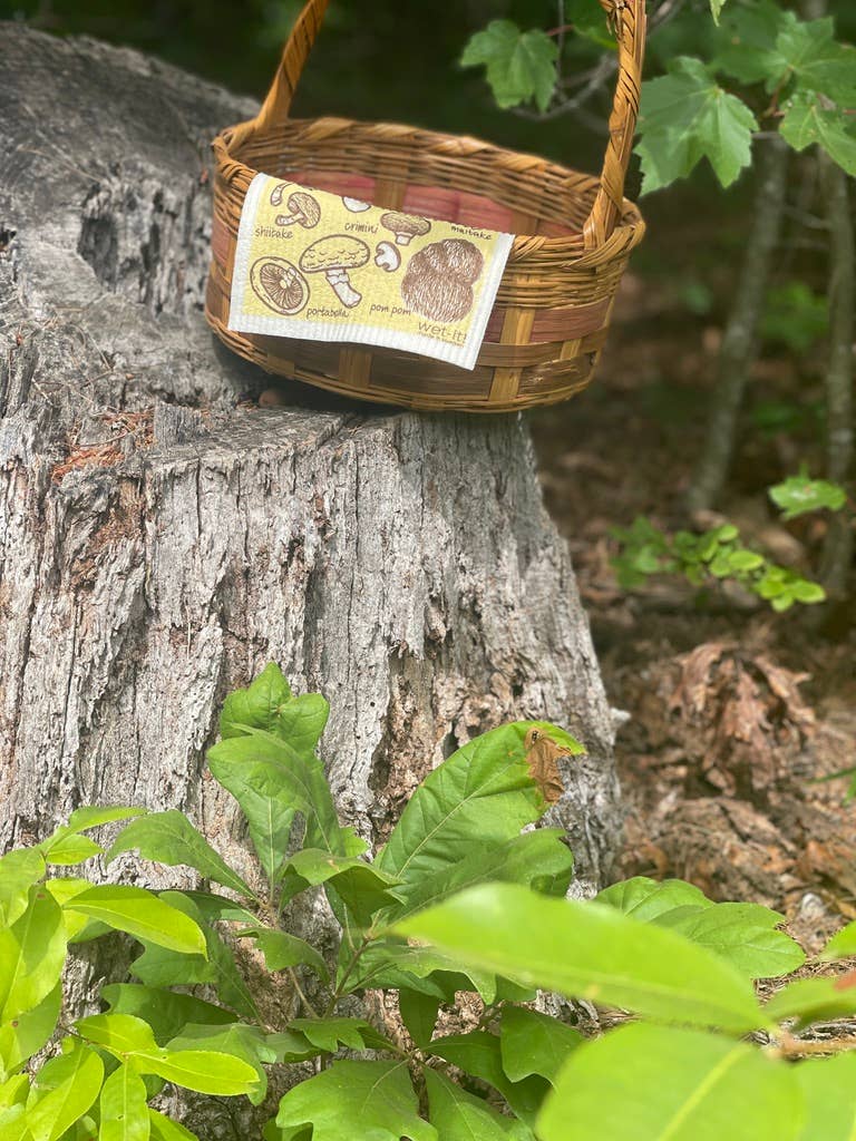 Mushroom Medley Swedish Cloth