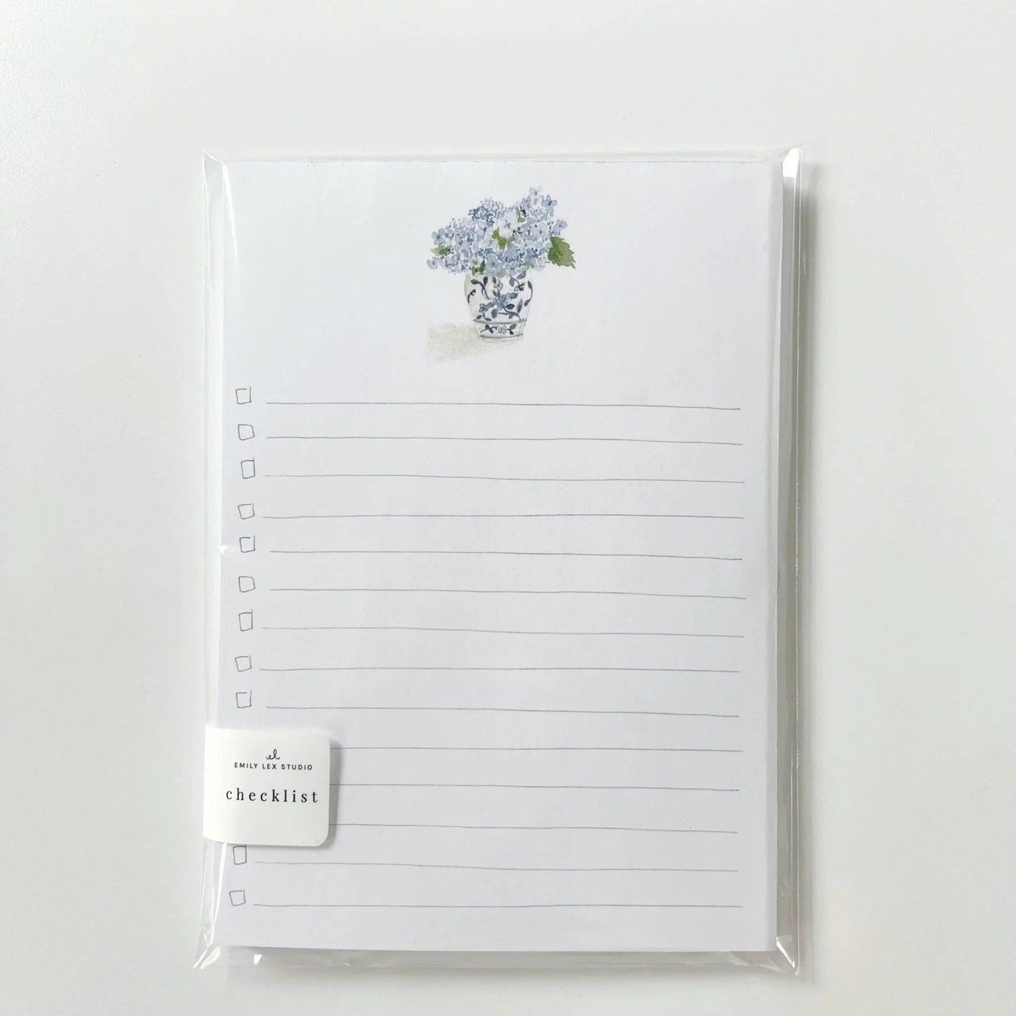 Everyday checklist notepad: Hobnail bouquet