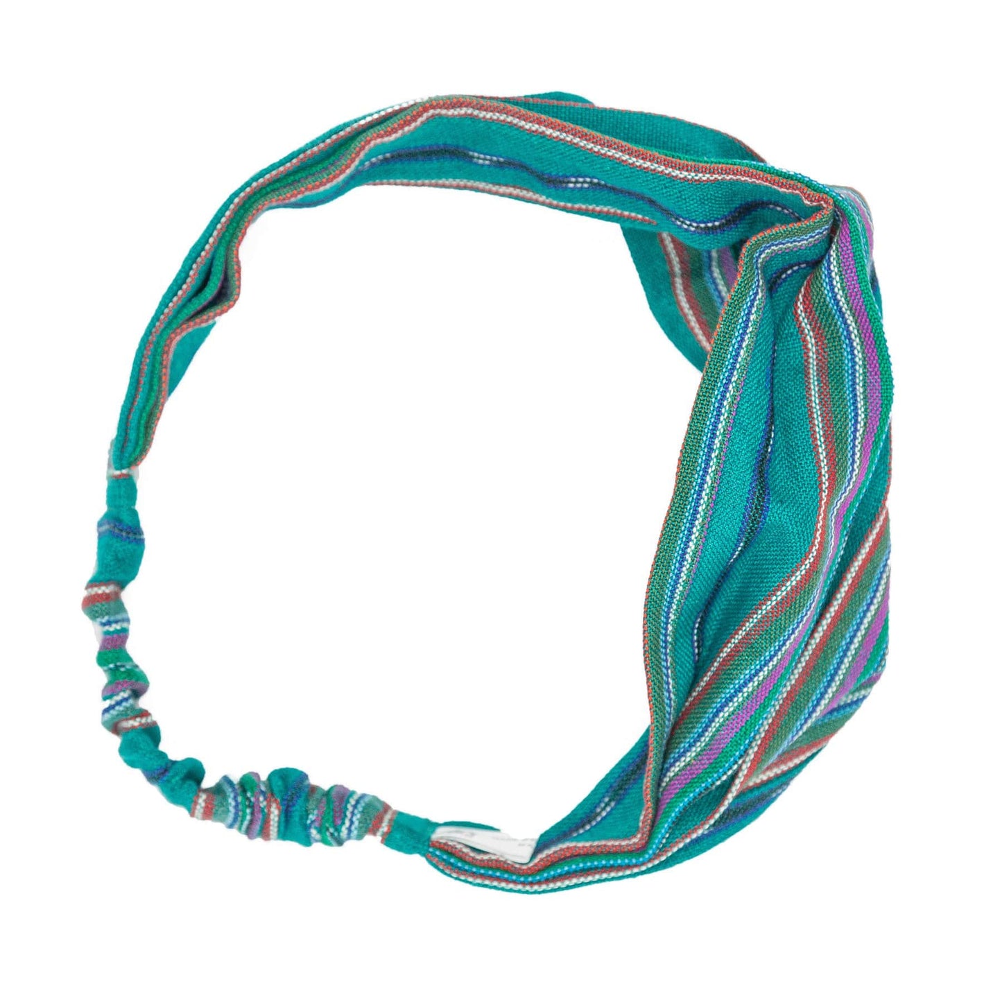 Boho Headband: Green Jaspe