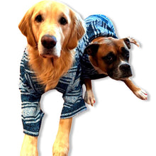 Load image into Gallery viewer, Baja Hoodie Dog Jacket Striped Pullover
