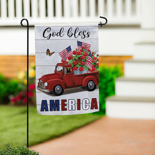 Flag, Vintage Truck America