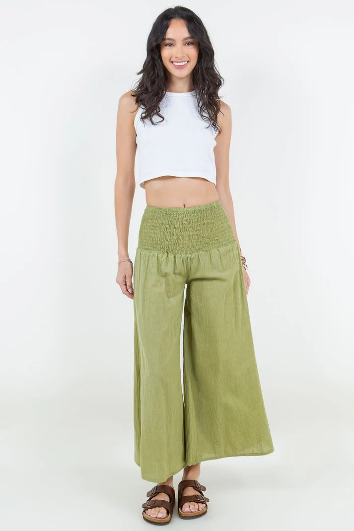 Cotton Spring into Step Pants