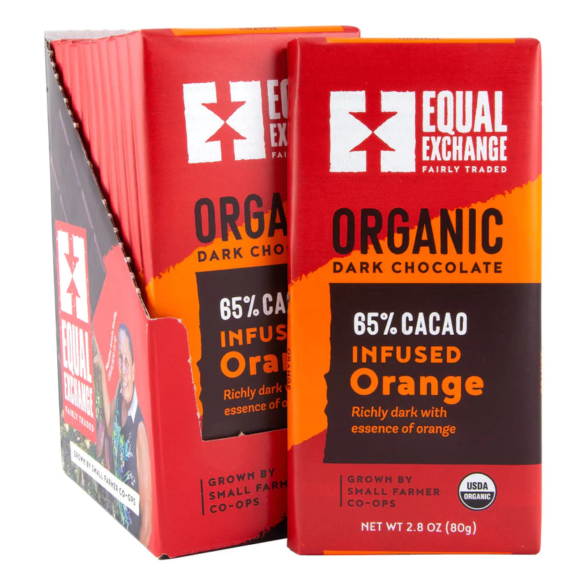 Organic Dark Chocolate Infused Orange