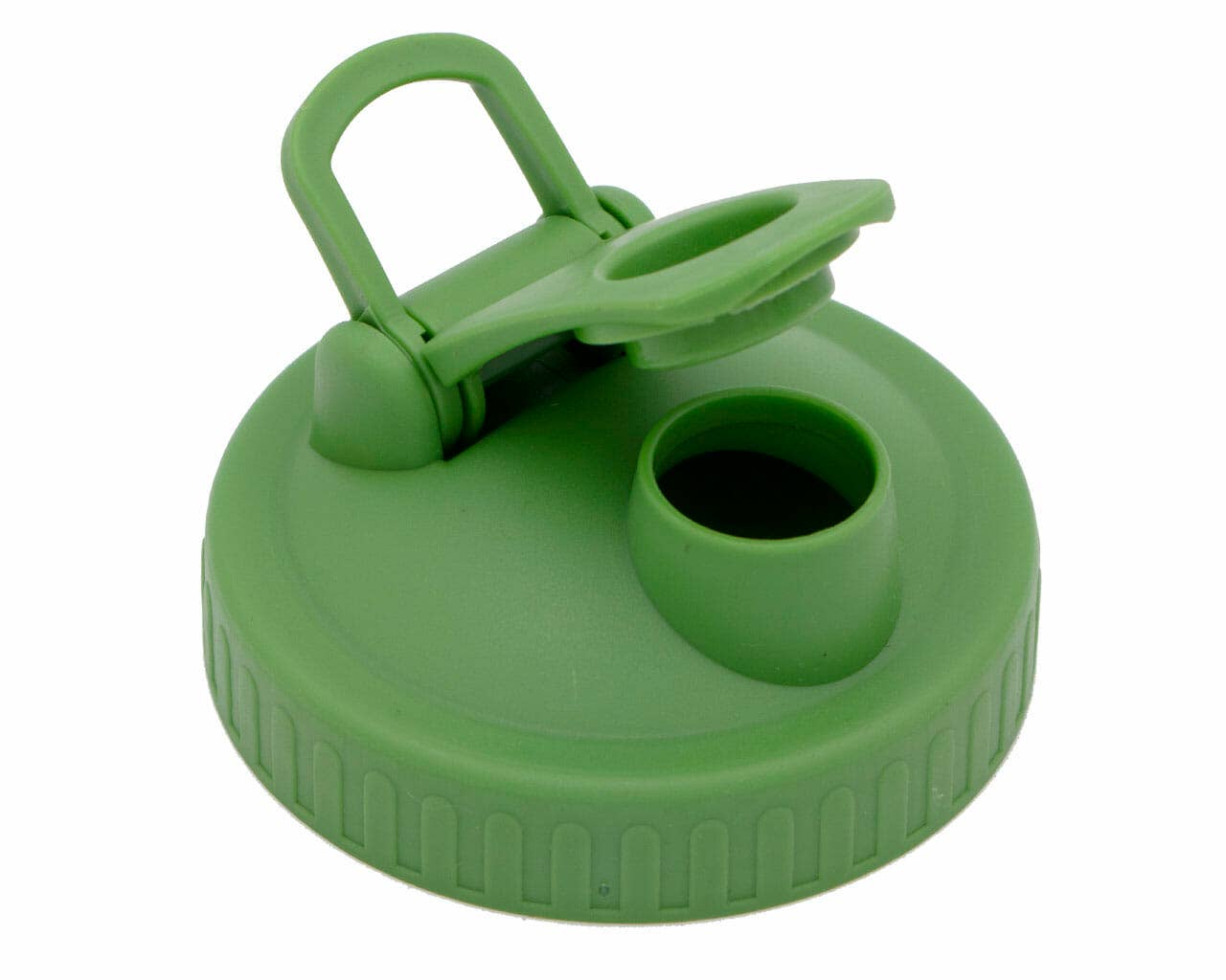 Pour & Store Shaker Lid w/ Carry Loop for Mason Jars: Deep blue / Regular mouth / Updated
