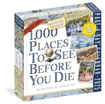 1,000 Places to See Before You Die Page-A-Day® Calendar 2025: A Year of Travel  924