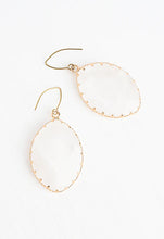 Load image into Gallery viewer, Radiant Light Crystal Earrings in Ivory
