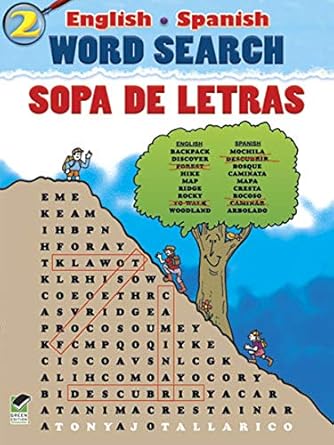 English-Spanish Word Search/Sopa de Letras #2 325