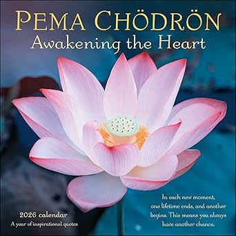 Pema Chödrön 2026 Wall Calendar: Awakening the Heart―A Year of Inspiring Quotes  1025