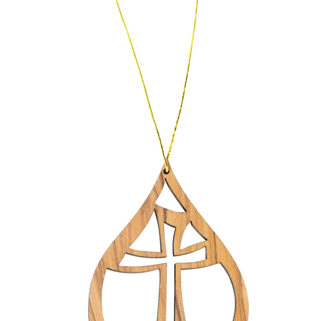 Cross on the Hill Ornament