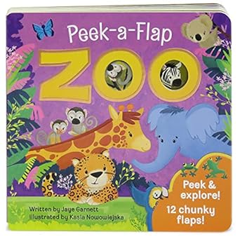 Zoo: Peek-a-Flap Board Book 325