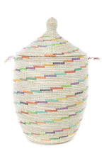 Load image into Gallery viewer, Vanilla Sugar Swirl Large Laundry Hamper Basket
