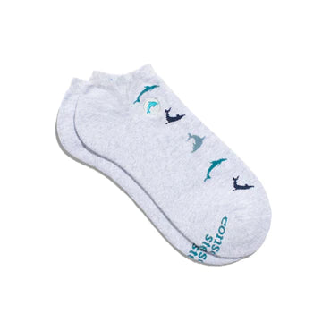 Adult Ankle Socks That Protect Dolphins