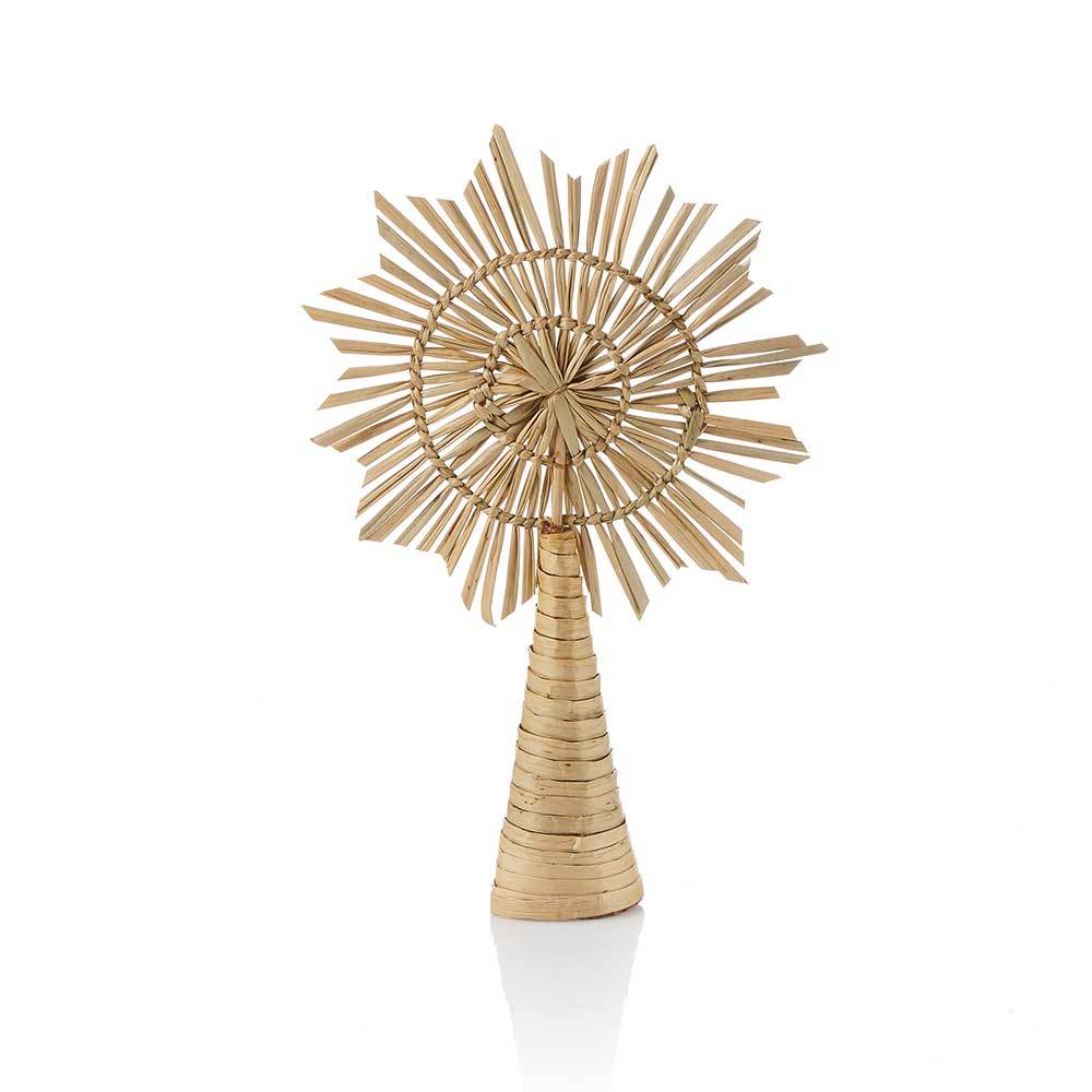Pathi Grass Star Tree Topper