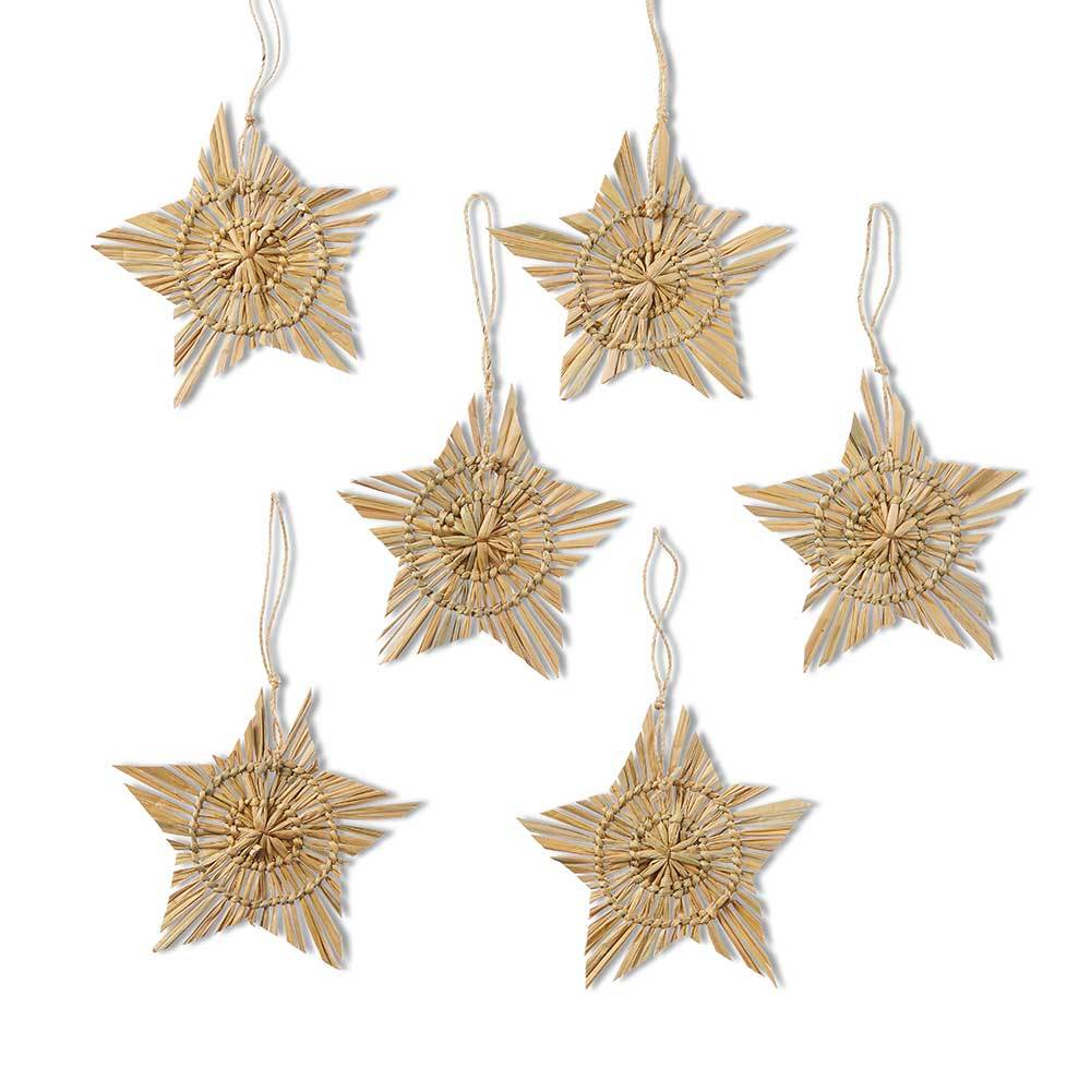 Pathi Grass Star Ornament
