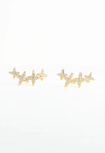 Load image into Gallery viewer, Star Gazing Crawler Earrings
