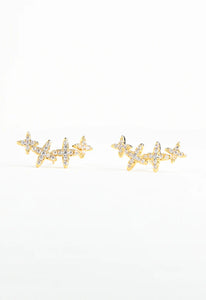 Star Gazing Crawler Earrings