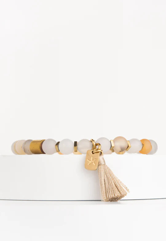 XiXi Beaded Tassel Bracelet