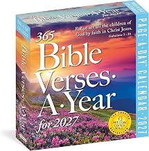 365 Bible Verses-A-Year Page-A-Day® Calendar 2027: Timeless Words from the Bible to Guide, Comfort, and Inspire