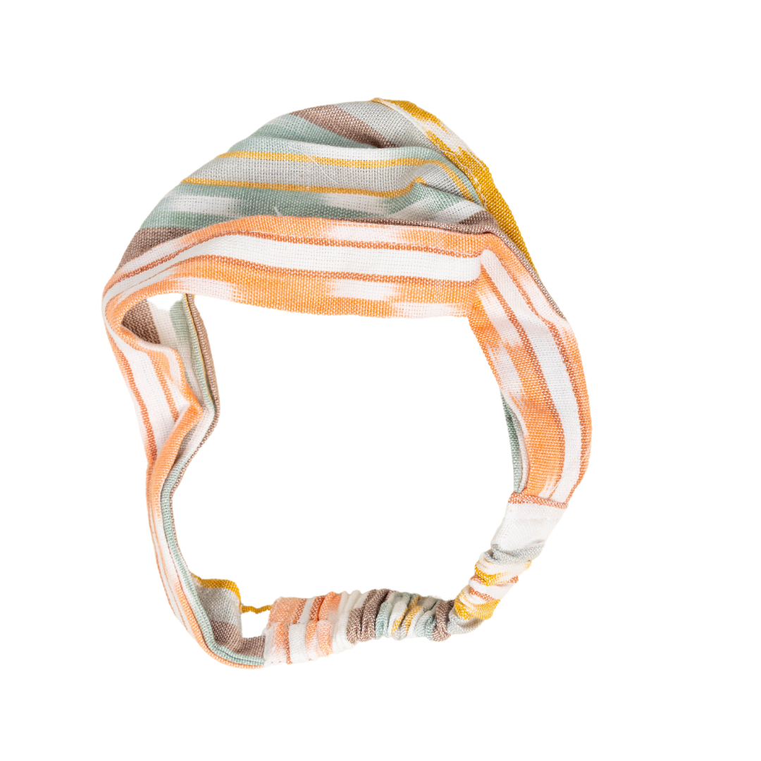 Boho Headband: Green Jaspe