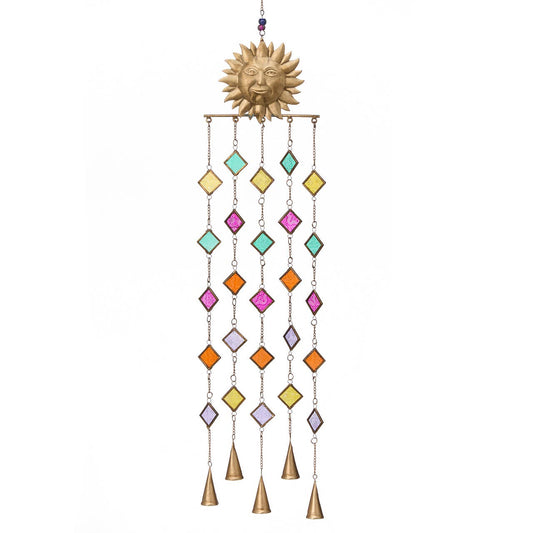 Smiling Suncatcher Wind Chime