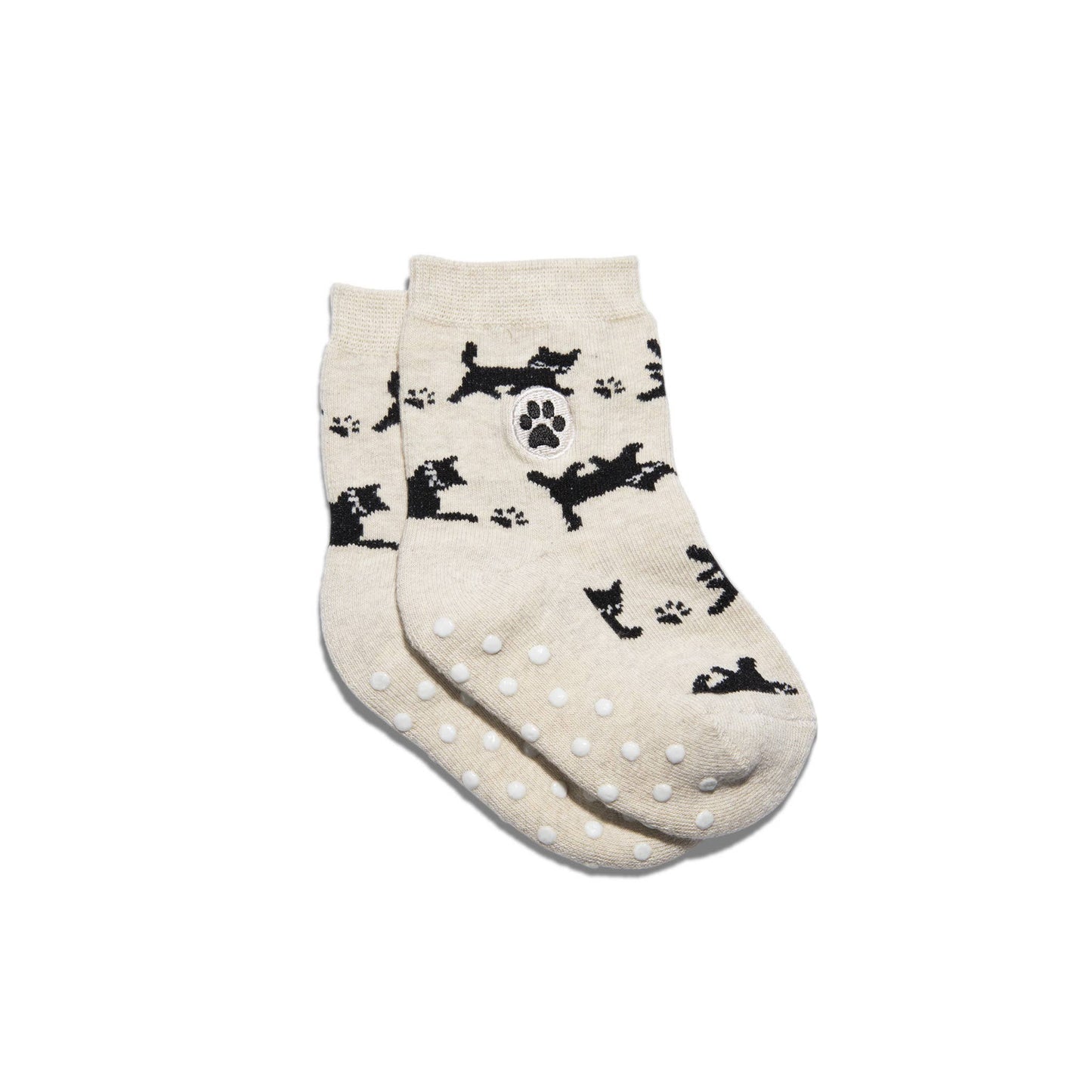 Kids Socks that Save Cats (Beige Cats): Toddler