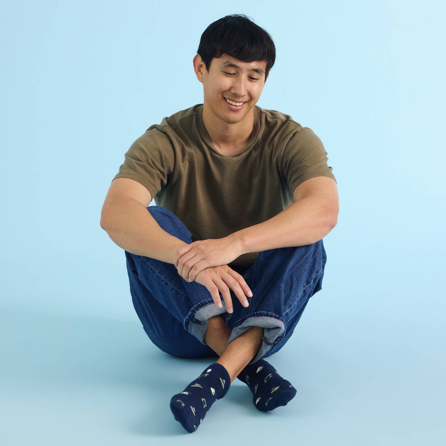 Ankle Socks that Support Youth Sports | Navy Golf