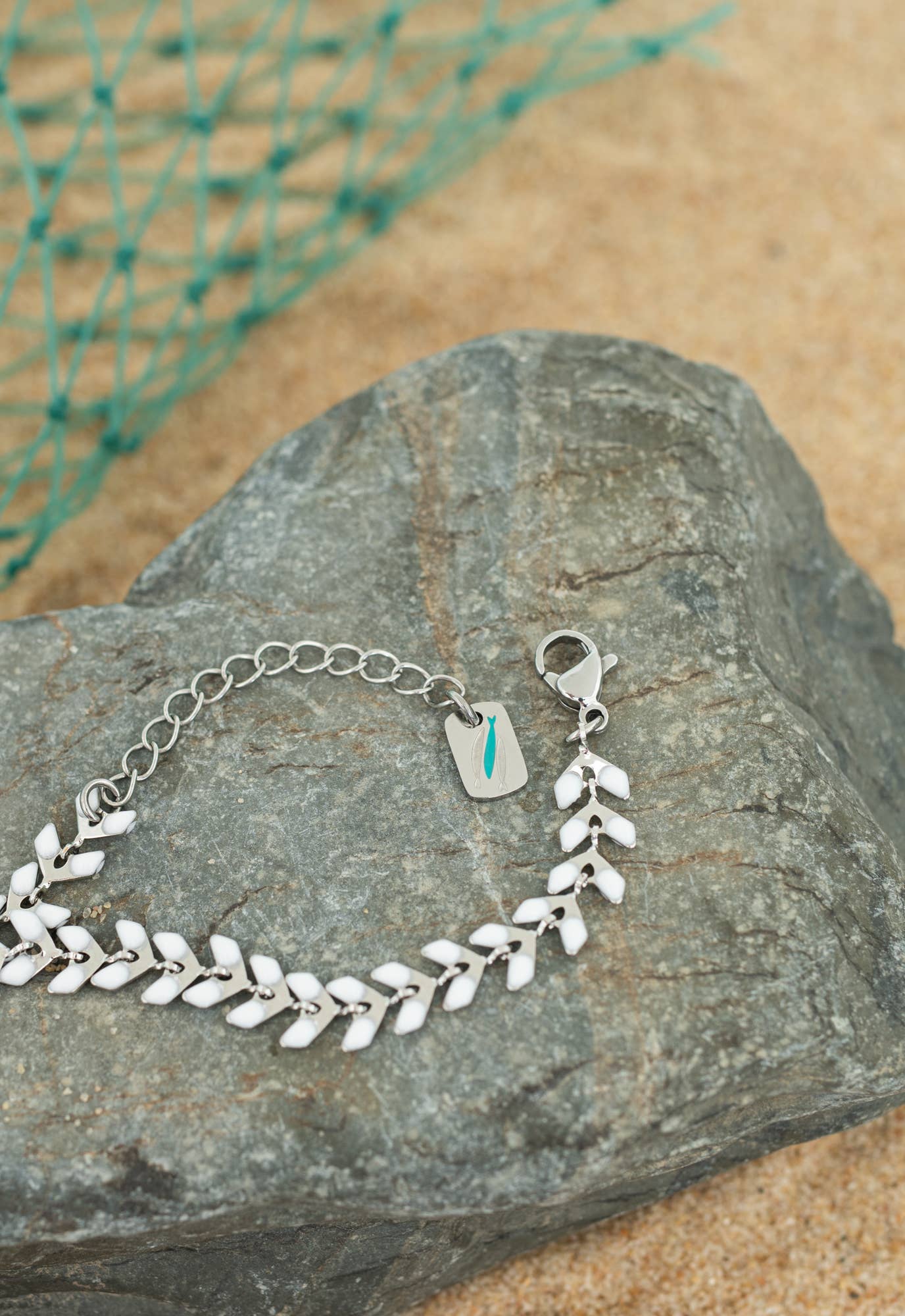 Against the Current Bracelet Silver