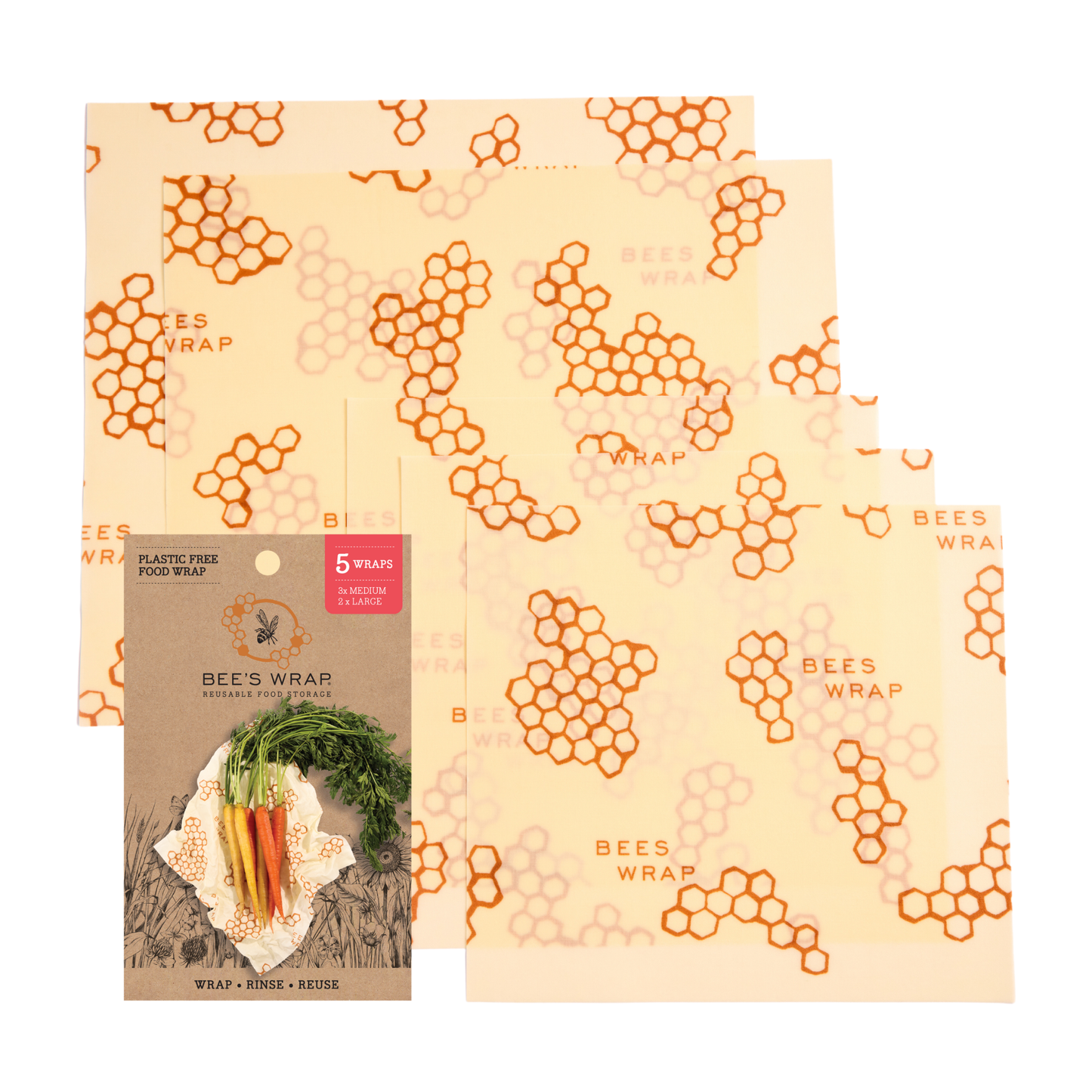 New! Assorted 5 Pack - Honeycomb