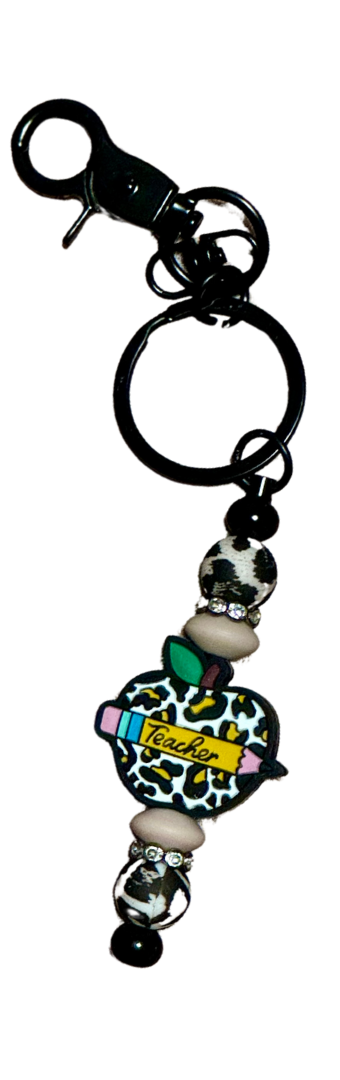 Leopard teacher Keychain