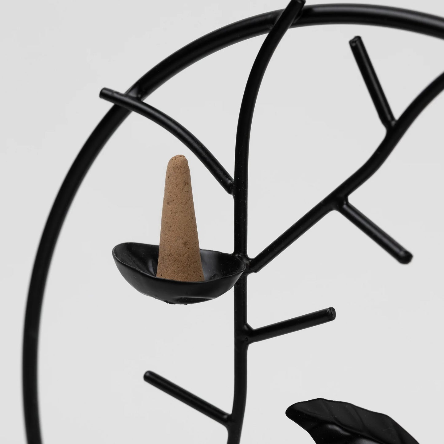 Shaakha Incense Holder Iron Sculpture