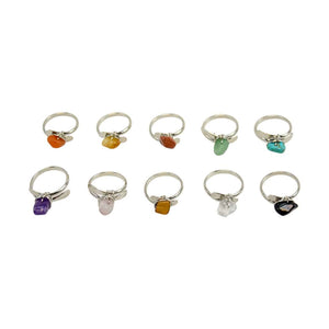 Wrapped Stone Ring