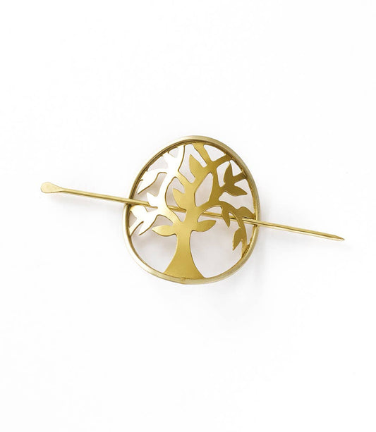 Aranyani Tree of Life Hair Pin - Slide with Stick