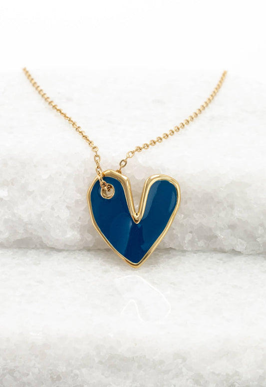 Heart of Freedom Necklace 💙