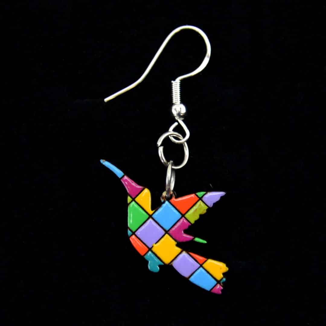 Wood Animal Earrings