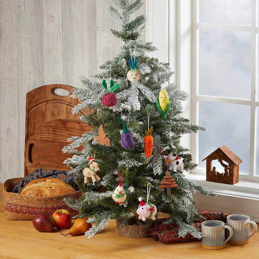 Produce Pals Ornaments - Set of 5