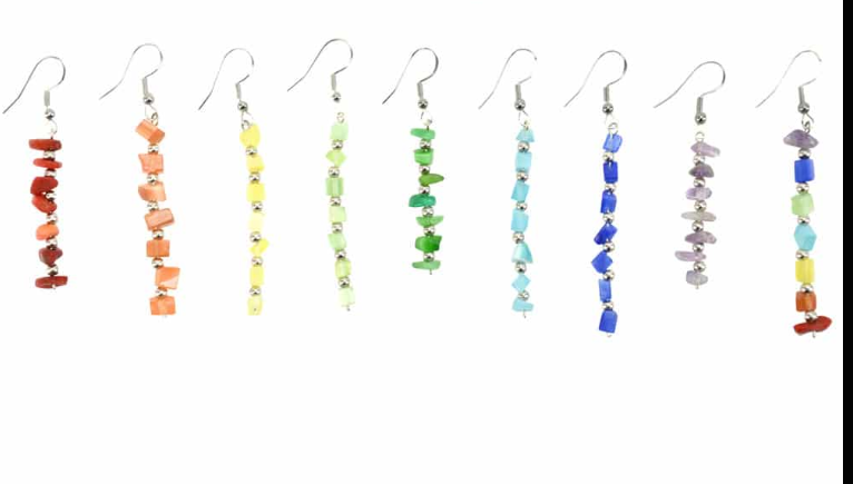 Mini Stone Earrings