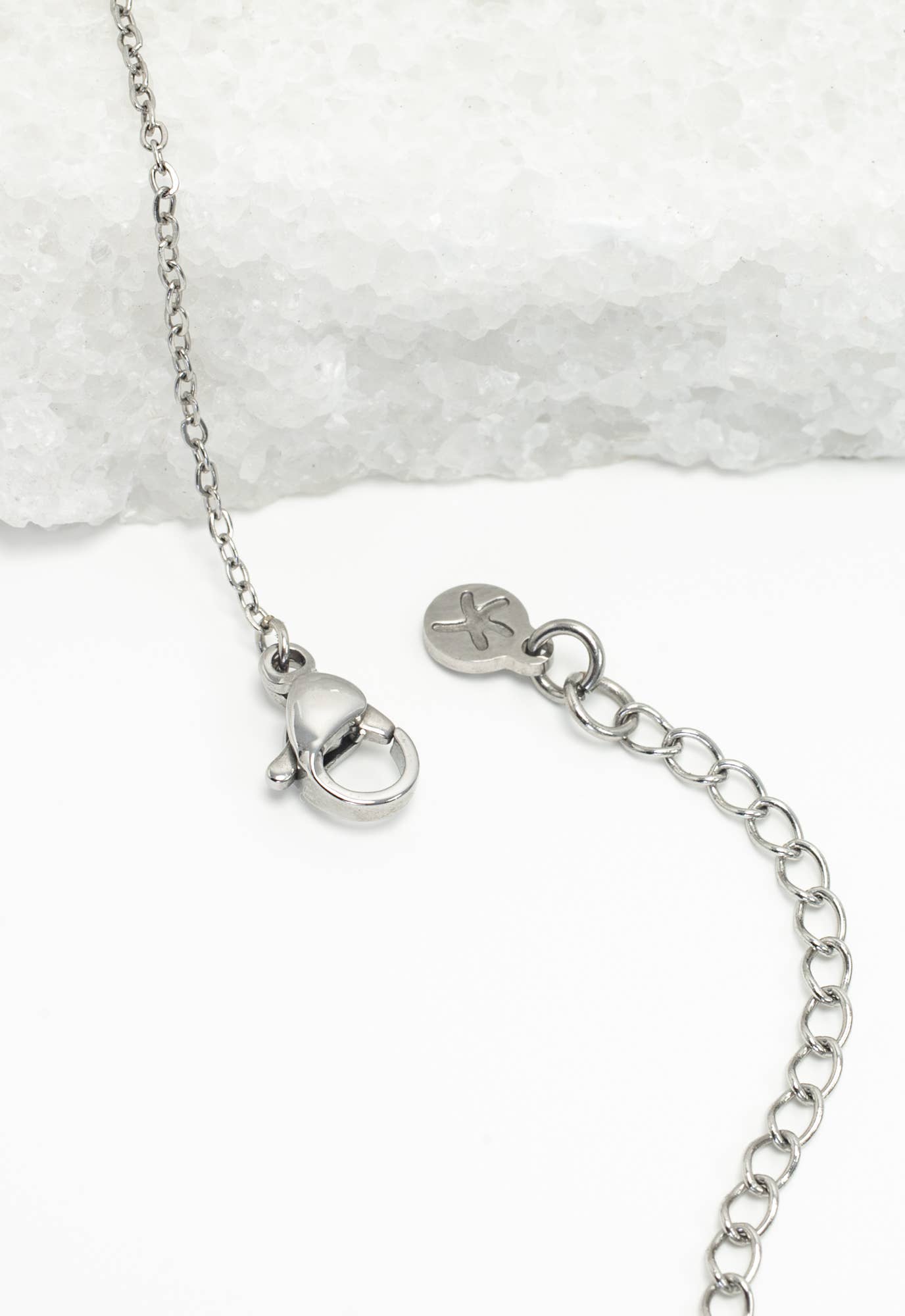 Guiding Lights Necklace in Silver & Blue