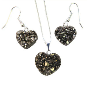 Amethyst Heart Sets
