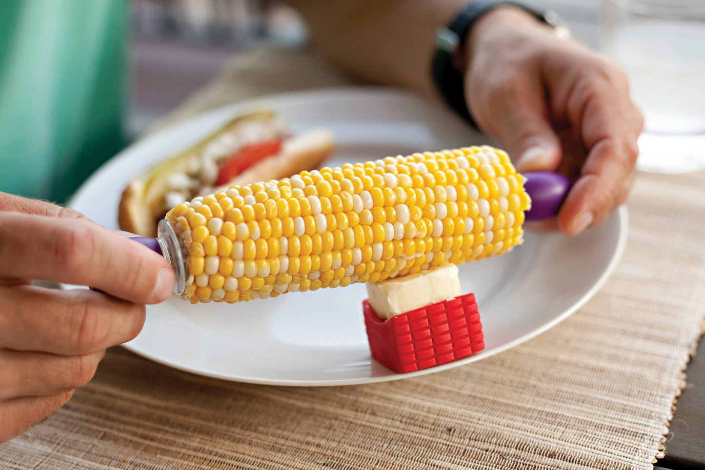 Outset Butter Spreaders for Barbecue, 4-Piece,1.63" x 2.75"