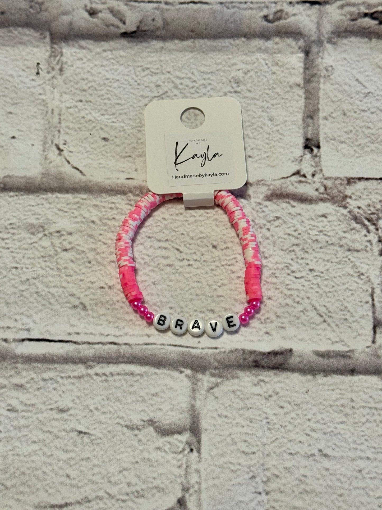 Brave friendship bracelet