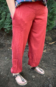 Cotton Crepe Pants