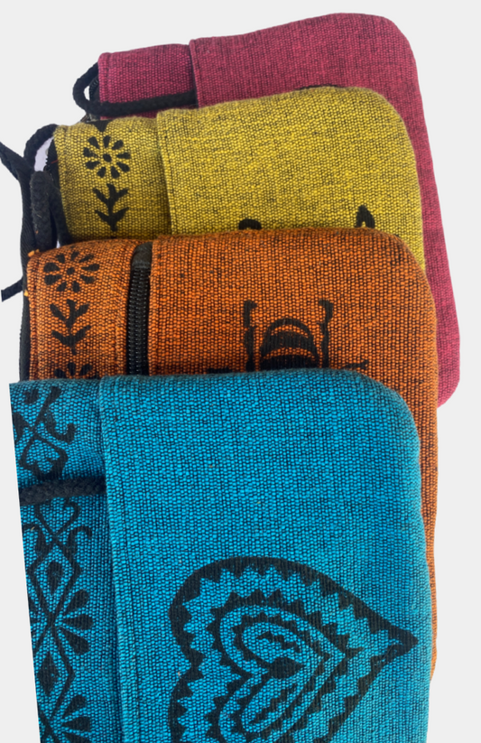 Cotton Blockprint Shoulder Purse