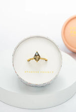Load image into Gallery viewer, Perfectly-Paired Labradorite and Gold Ring Set
