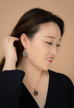Load image into Gallery viewer, Mosaic Jasper Earrings
