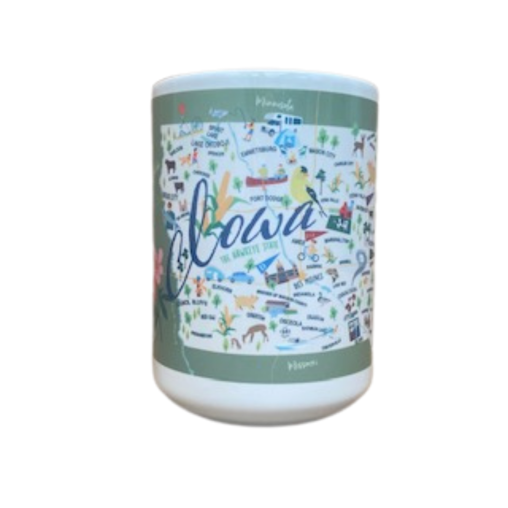 Iowa 15-oz. Ceramic Mug