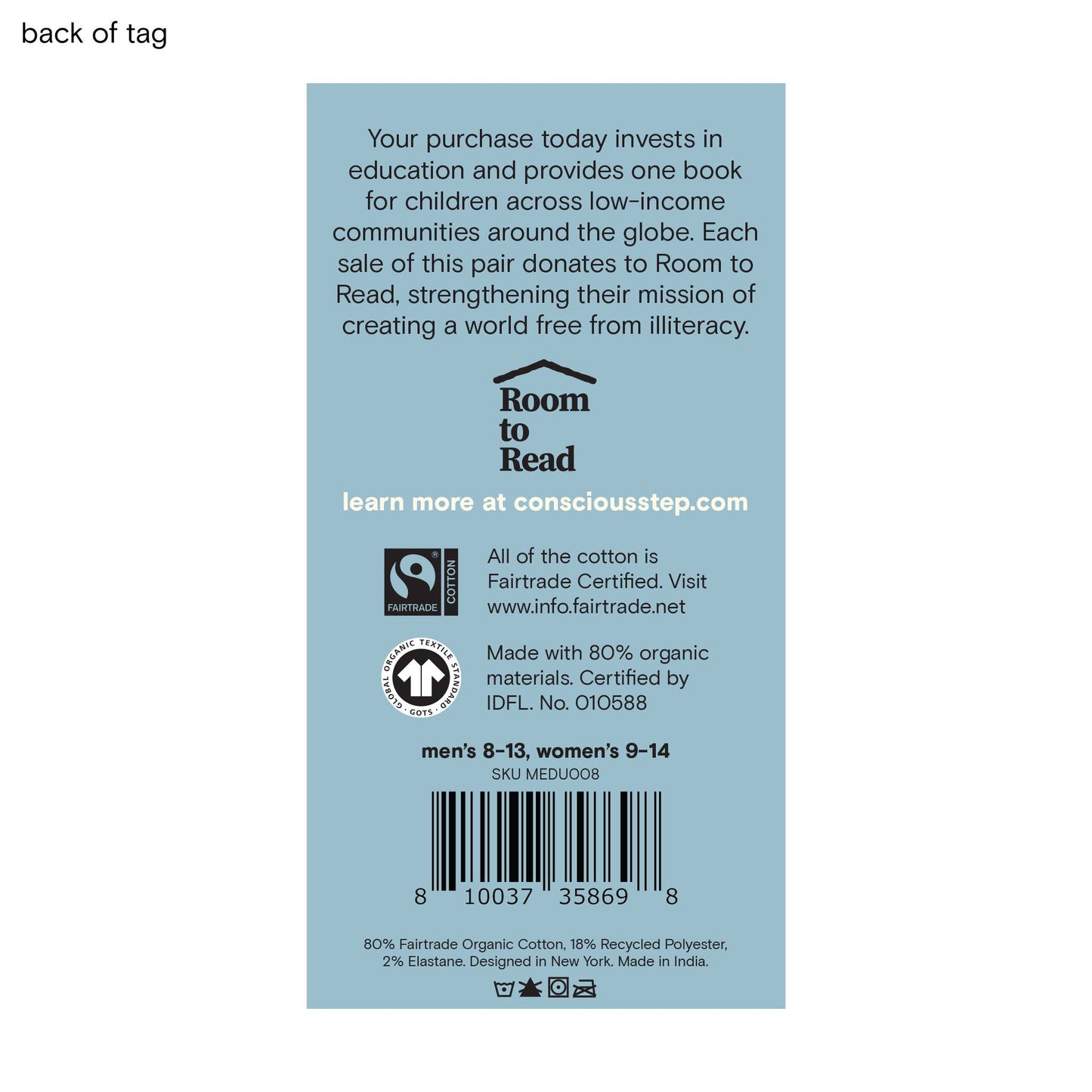 Socks that Give Books  (Purple Planets): Small