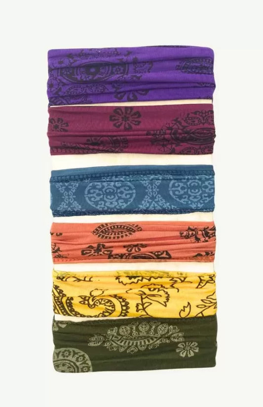 Headband Cotton - Screen Printed
