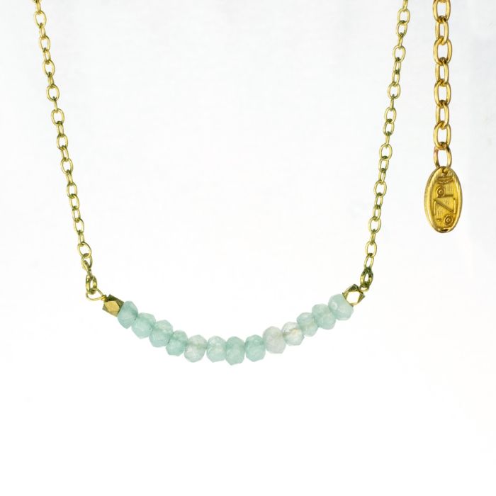 Aqua Bar Necklace